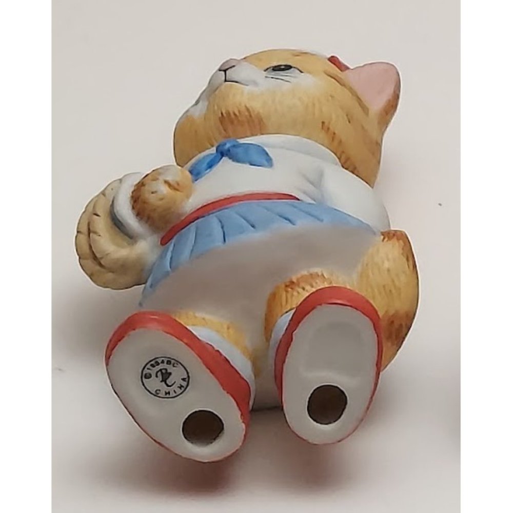 Bronson Vintage Sailor Cat Porcelain Figurine - Picture 4 of 5